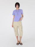 VINTAGE CARGO CAPRI PANTS