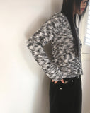 Nable Two-Tone Bokashi Mix Knit