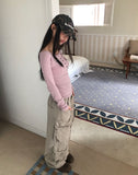 Kayoon Wide Back Banding Cargo Pants