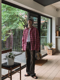 Aki Pigment Check Shirt
