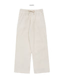 Embo Corduroy Banding Wide Pants