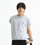 SLEEVELESS WAFFLE KNIT
