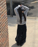 Remo fleece track wide pants