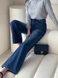 Mobel Cotton Wide Denim Pants