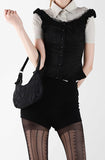 Folding Ribbed Shorts