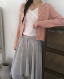 Shimmer Dot Lace Long Sleeve T-Shirt