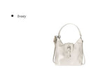 Tian Three-Way Buckle Leather Backpack
