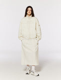 Double Stitch Wide Skirt