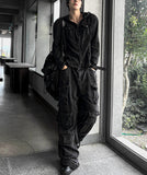 Pigment Long Sleeve Line Hood Zip-up