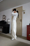 pleats satin hairband