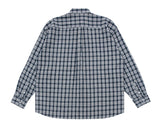 nurse linen check shirt