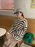 Tunve Stripe Over Knit