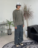 Raed Vintage Dyeing Ribbed Knit