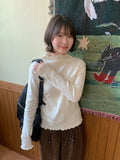 Dedeco Wave Punching half polar Long Sleeve Tee