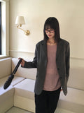 Hetch Spring Alpaca Wool Lip Neck Knit