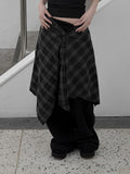 Sherbell Pocket Wrap Layered Skirt