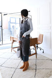 Wave shirring muffler