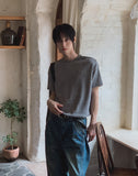 Kinz Muscle Fit Shoulder Henley Neck Short Sleeve Knit