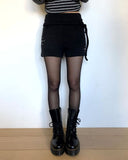 Maan Studded Knit Short Pants