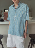 Lion Stripe Half Shirt