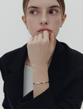 [Premium Plating] Precise AB Single Cuff Bangle
