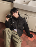 Warp Vintage Dyeing Balloon Cargo Pants