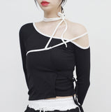Joy Choker Wrap T-shirt