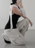 (Unisex) For the Multi-Pocket Cotton Cargo Pants