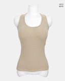 Tinlu Halterneck Stripe Cap Sleeveless