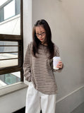[unisex] Maje Stripe Over Long Sleeve Tee