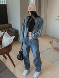 Quarty twisted incision denim