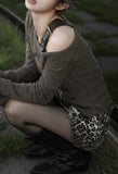 Stiff Leopard Skirt