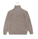 Soft Cathy Half Zip Up Collar Knit