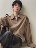With scarf blouson