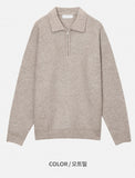 Jed Cash Hachi Half Zip-up Knit