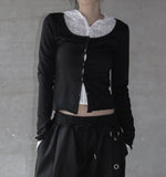 Lemel Button Cardigan