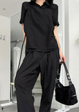 Cross Button Slacks