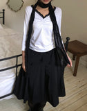 Kian Wrinkle Chiffon Scarf