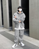 Bulky Hood Zip Up