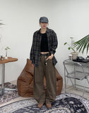 Raikin Herringbone Check Shirt