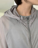 Jabbit Summer See-Through Hood Wind Jumper