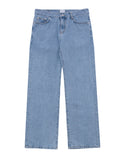 From Straight Denim Pants