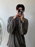 Blue Green In-Out Knit Tee