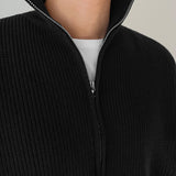 Aron knit zip-up