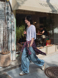 [MADE] Silket U-neck shorts-sleeve T