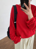 [unisex] Hatoyu Color Summer Boucle Over Knit