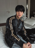 Lipi line biker jacket