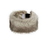 Senne two-tone fur hairband
