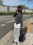 Ate Round Knit Cardigan
