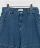 [Unisex] Fendilt Carpender Parachute Denim Bermuda Pants